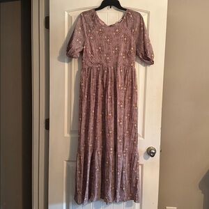 Baltic Born Floral Maxi Dress - Lavender‎